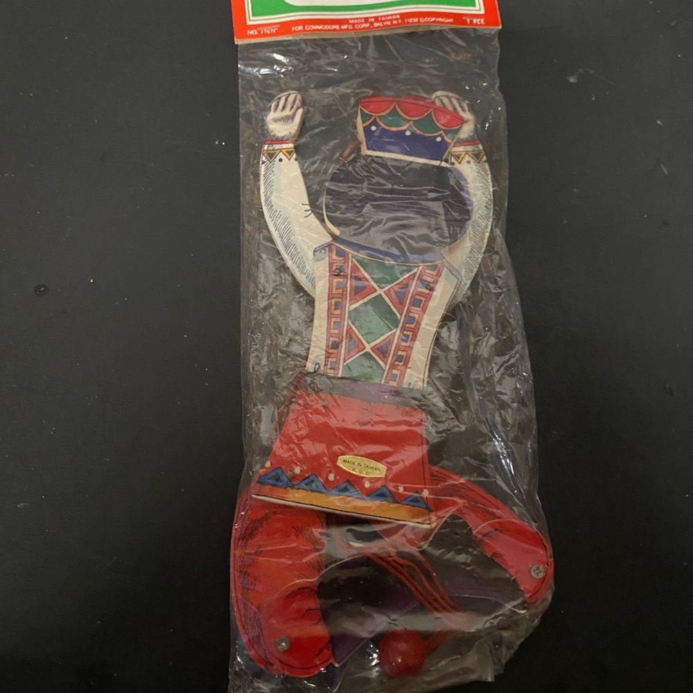 Colorful Vintage Puppet Old World Wooden Puppet Nutcracker